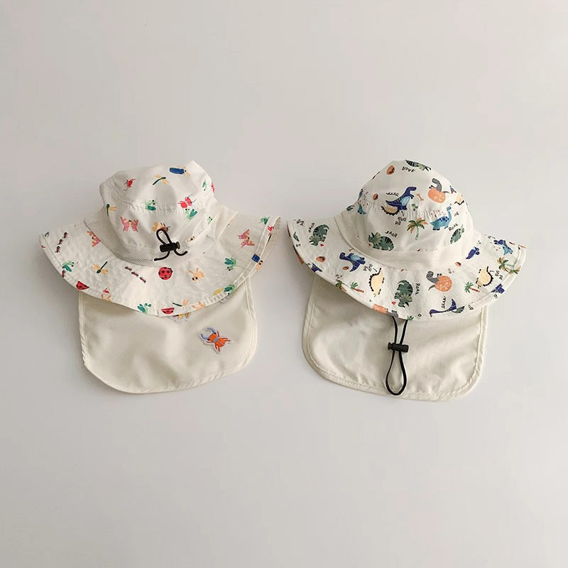 Children's Autumn South Sun Hat Summer Cartoon Kids' Headwear