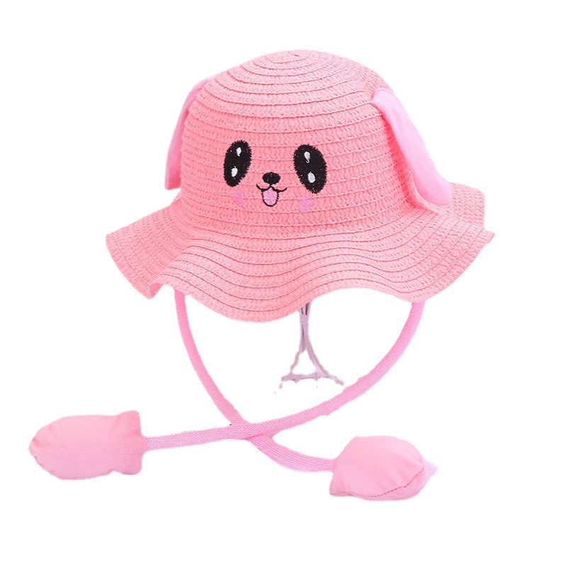 Children's Moving Ears Sun Hat Ruffled Cute Kids' Headwear