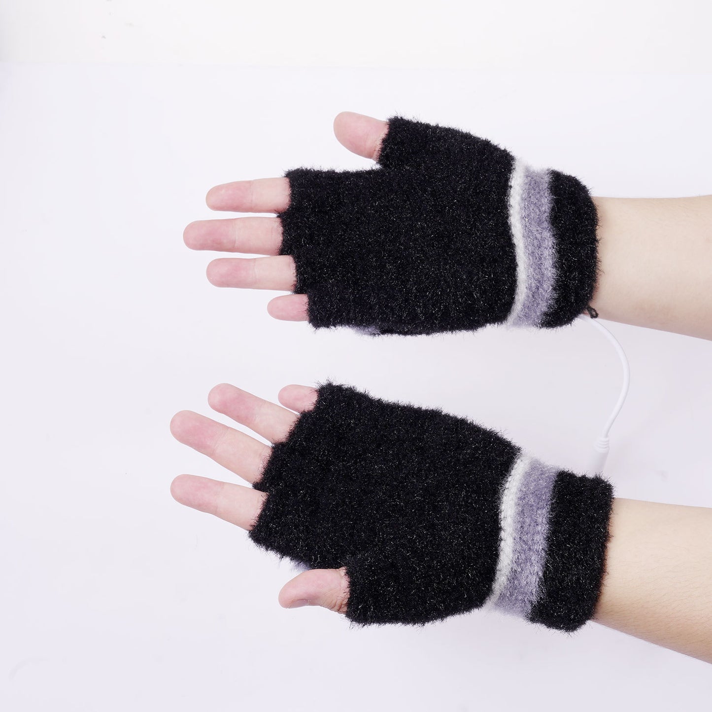 Flip Double-sided Electrically Heated Heating Warm Gloves