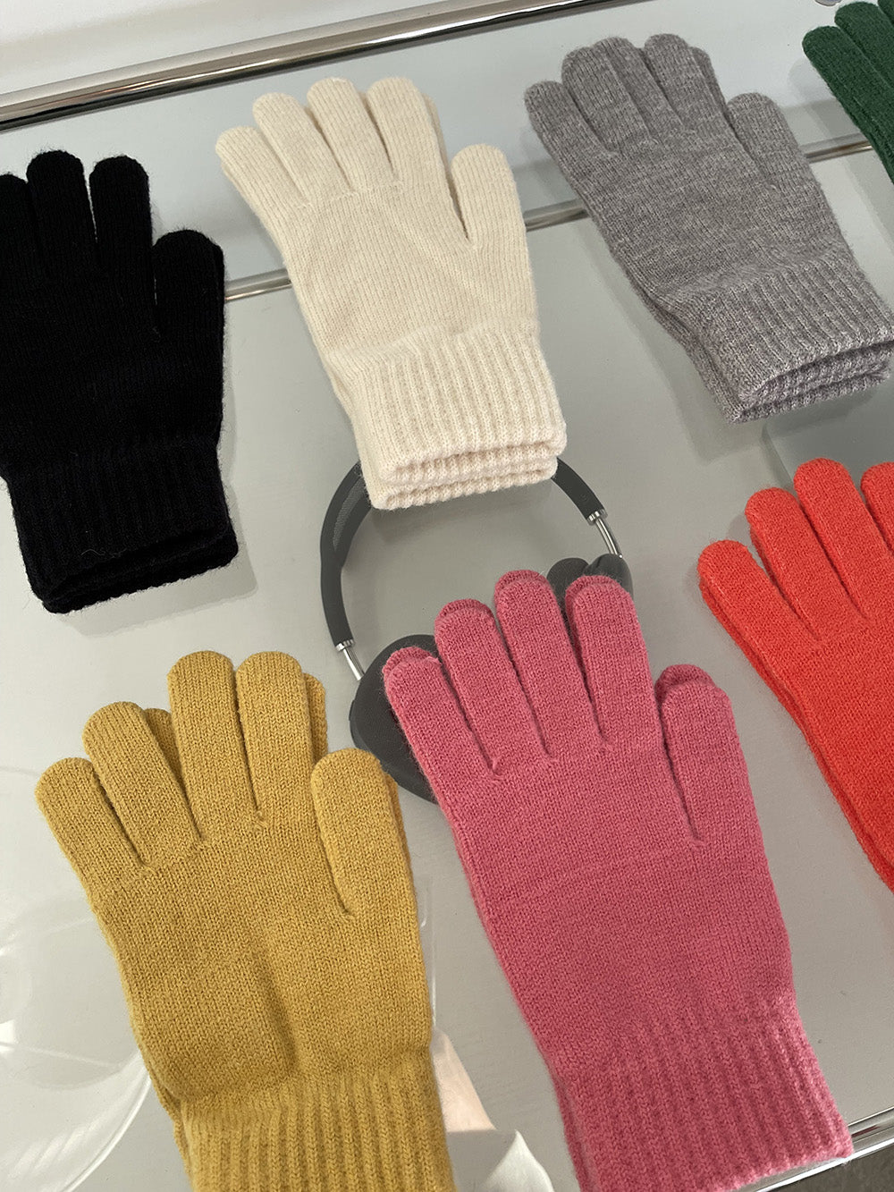 Winter Windproof Cycling Missing Finger Touch Screen Gloves