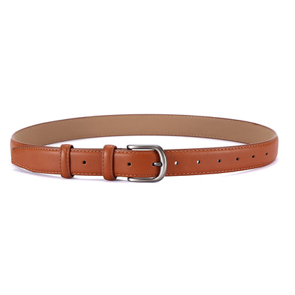 Women's & Men's Buckle Fashion Imitation Leather Simple Matching Belts