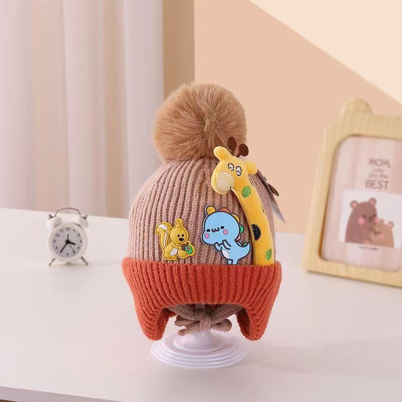 Children's Cute Winter Boy Hat Warm Ear Protection Kids' Headwear