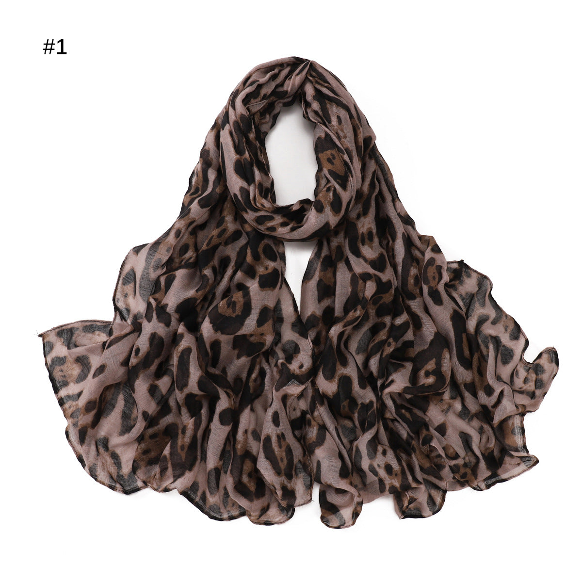 Women's Travel Sun Protection Voile Printed Classic Scarfs