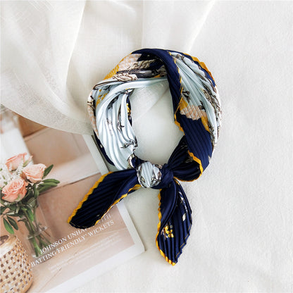 Women's Silk Autumn Summer Korean Style Headband Work Scarfs