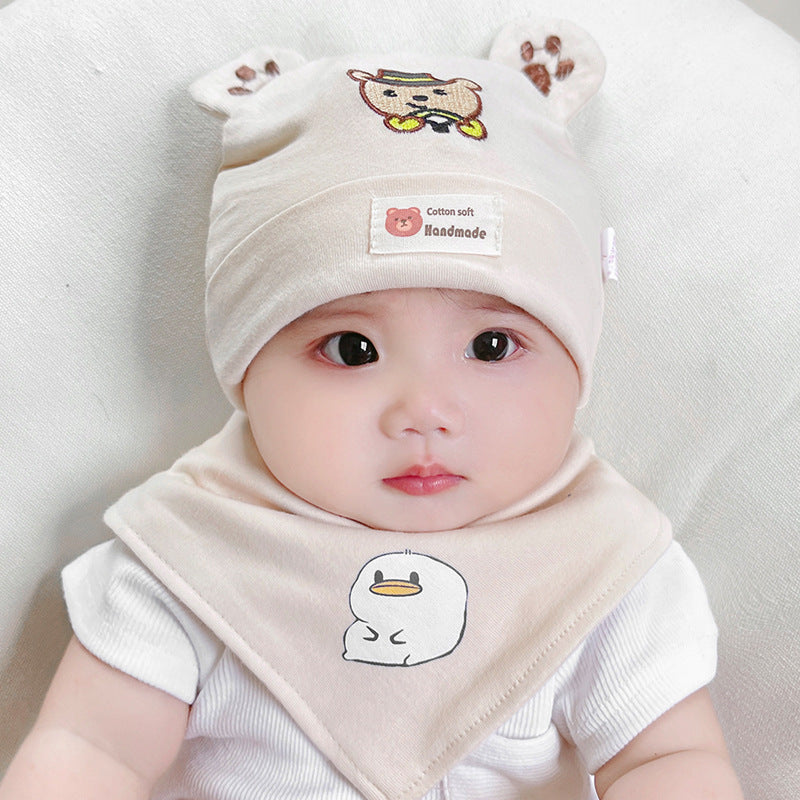 Boys Sleeve Cotton Cloth Sleep For Kids' Headwear