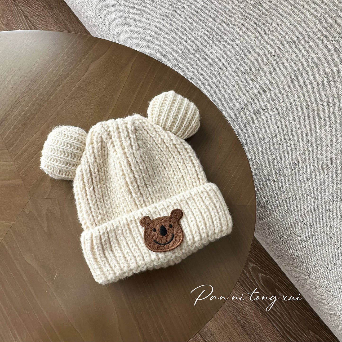 Children's Woolen Boy Knitted Hat Korean Winter Kids' Headwear