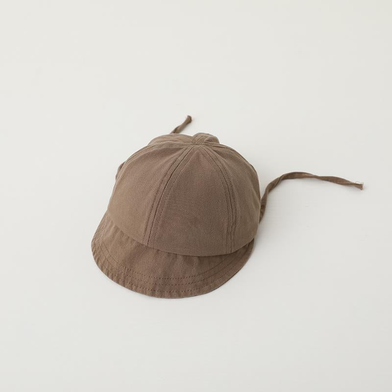 Women's & Men's Thin Korean Style Solid Color Peaked Kids' Headwear