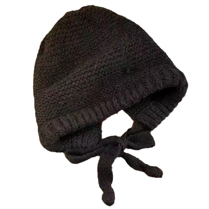 Women's Plush Winter Warm Ear Protection Knitted Hats & Caps