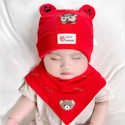 Boys Sleeve Cotton Cloth Sleep For Kids' Headwear