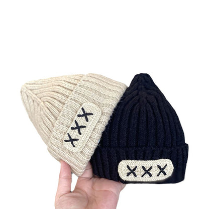 Hat Infant Woolen Warm Knitted Boys Kids' Headwear