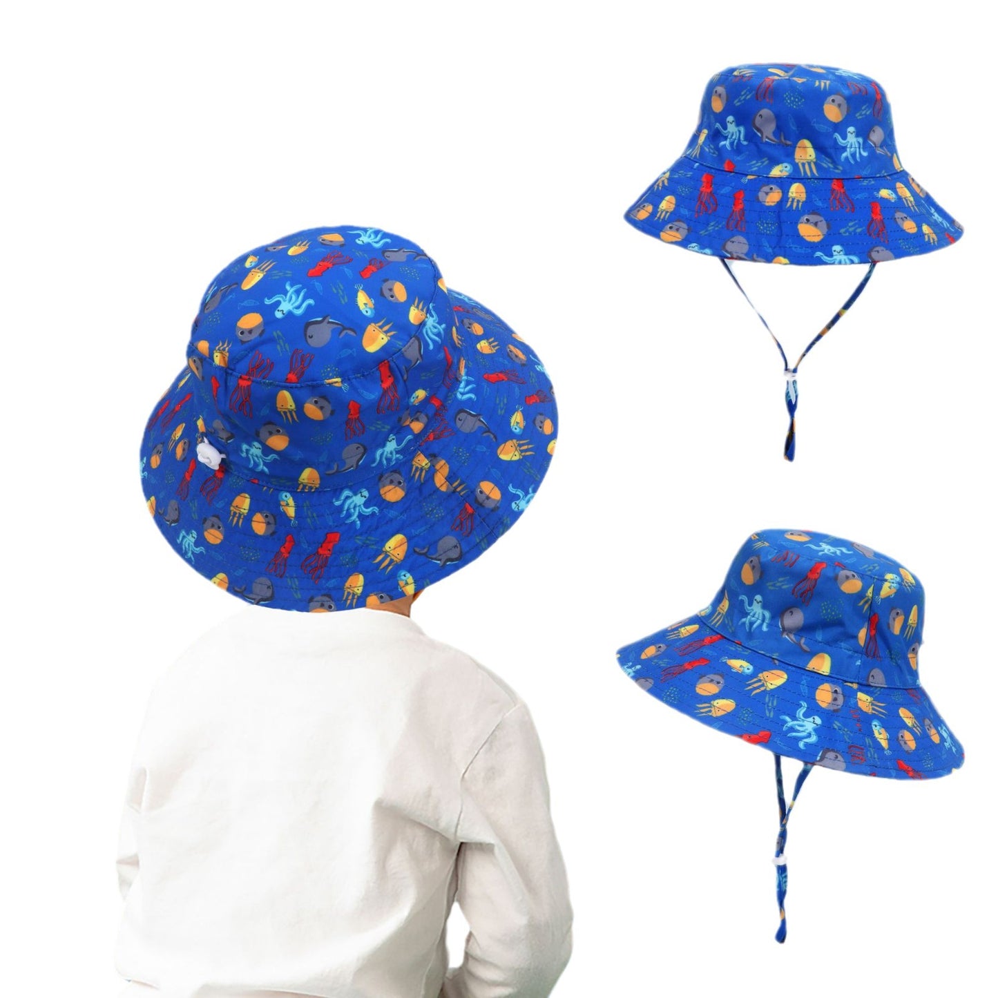 Women's & Men's Sun Hat Breathable Bucket Beach Kids' Headwear