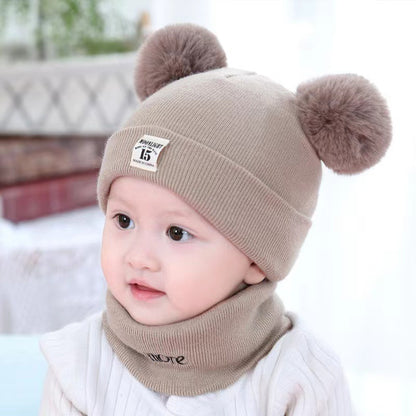 Winter Warm Wool Hat Born Months Kids' Headwear