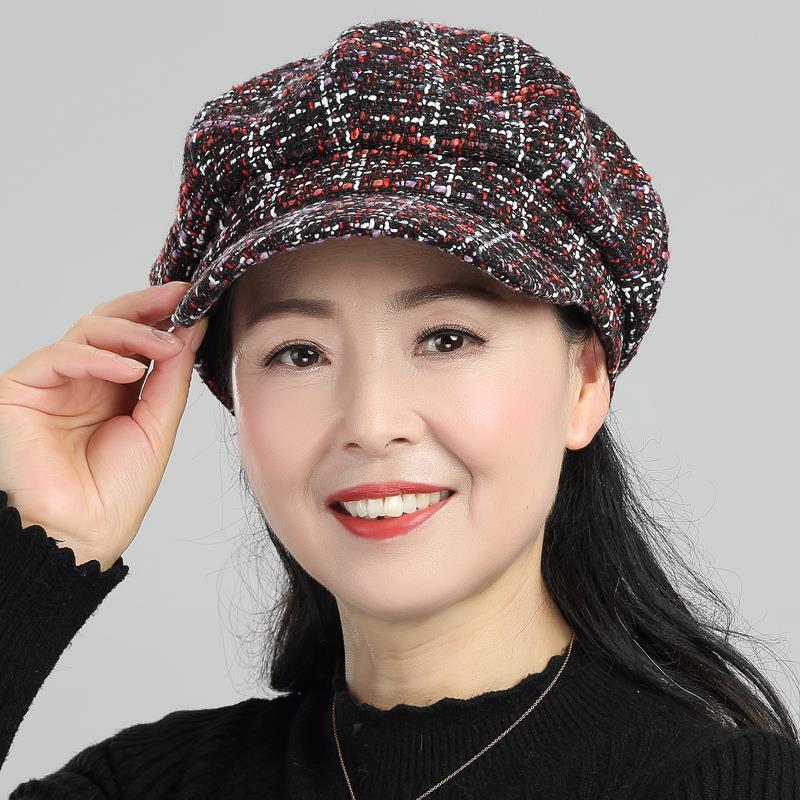 Women's Octagonal Fashion Autumn British Hat Spring Hats & Caps