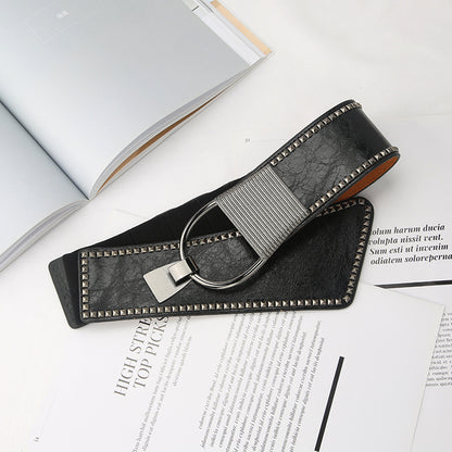 Elastic Waist Seal Width Punk Cool Belts