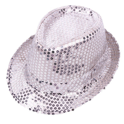 Children's Adult Top Hat Performance Show Sequined Kids' Headwear