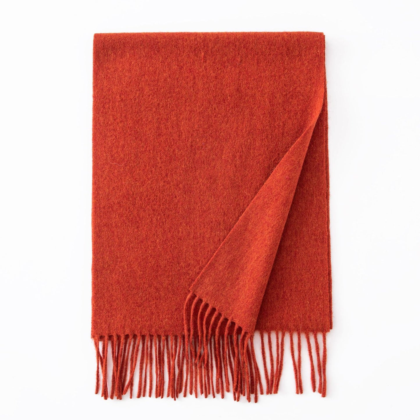 Women's Wool Solid Color Thickened Warm Shawl Scarfs