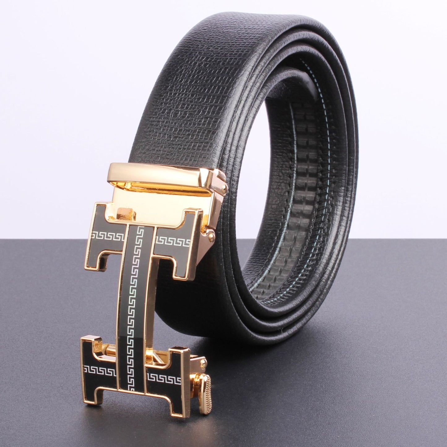 Men's High Quality Alloy Buckle Automatic Business Belts