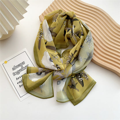 Women's Autumn Summer Versatile Fashionable Stylish Thin Decorative Scarfs