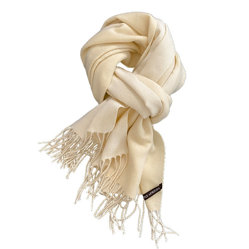 Women's Good Quality Solid Color For Winter Scarfs