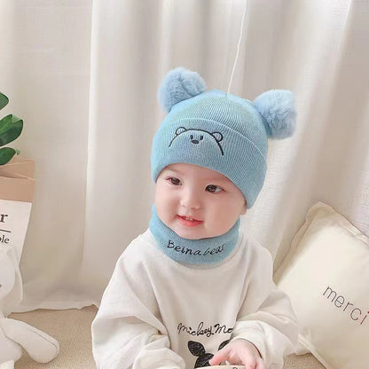 Winter Warm Wool Hat Born Months Kids' Headwear