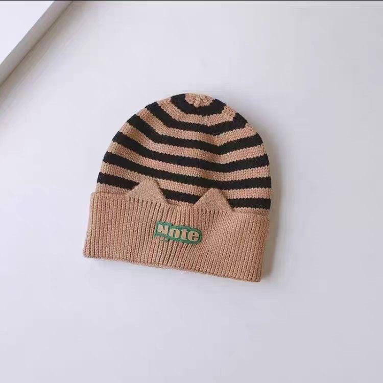 Children's Style Hat Striped Western Boy Handsome Kids' Headwear