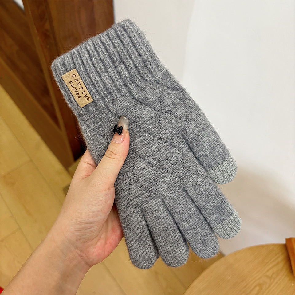 Men's Warm Winter Cold Protection Thickening Personality Fashion Gloves