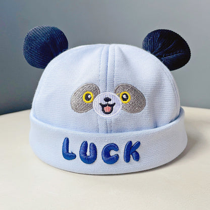 Children's Letter Chinese Landlord Hat Boys Princess Kids' Headwear