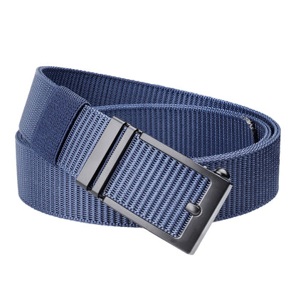 Appearance Toothless Automatic Business Casual Weaving Belts