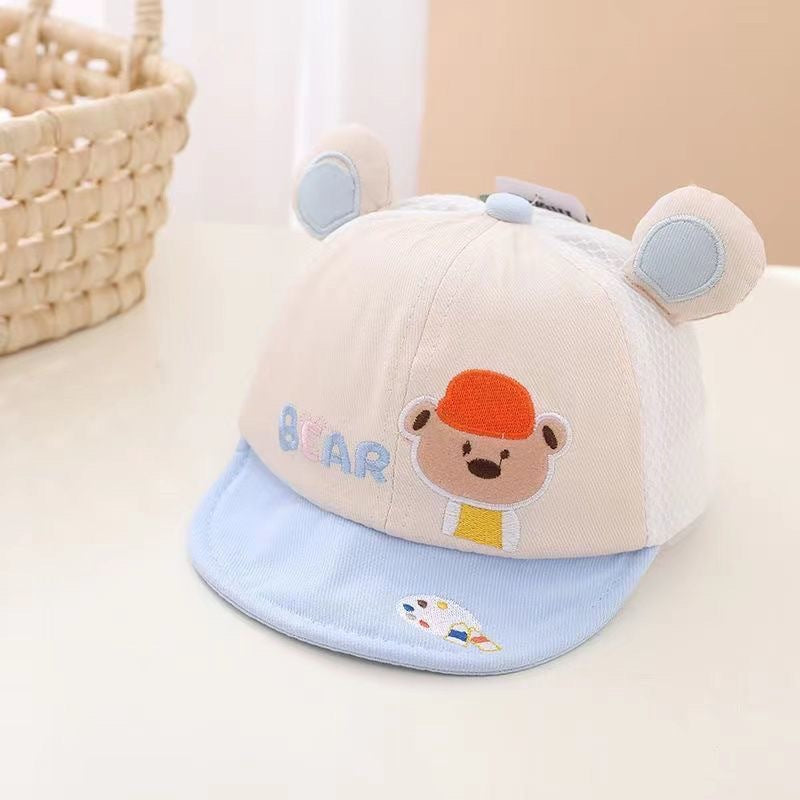 Thin Peaked Cute Super Boys Soft Brim Baseball Summer Kids' Headwear