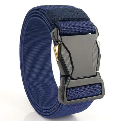 Men's Outdoor Sports Alloy Pair Release Buckle Belts