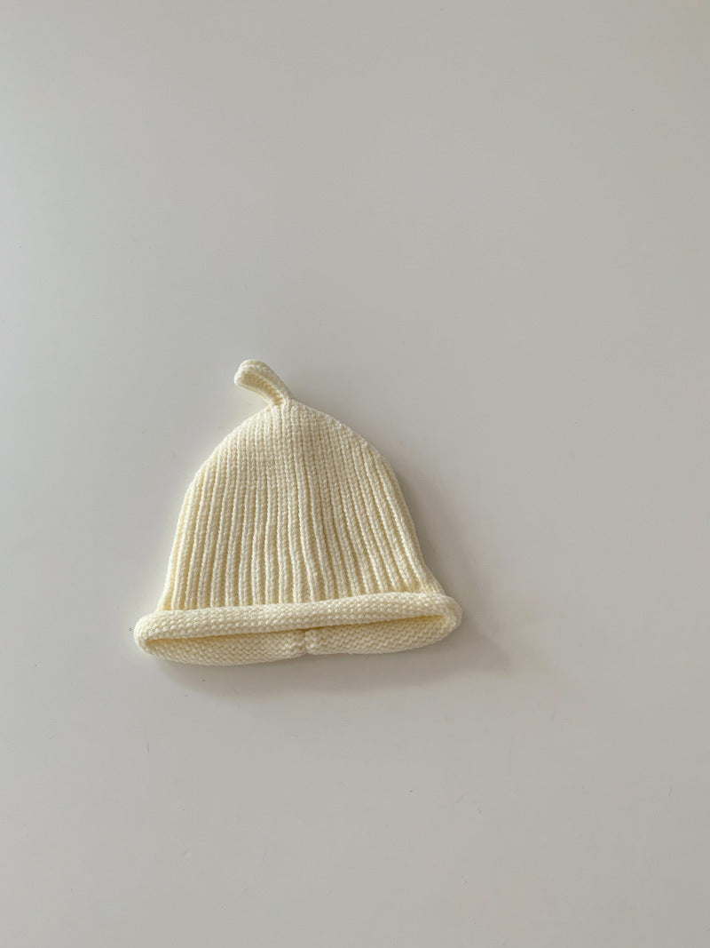 Color Small Woolen Hat Knitted Cute Kids' Headwear