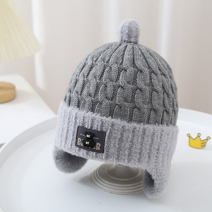 Children's Style Boys Keep Warm Woolen Cute Kids' Headwear