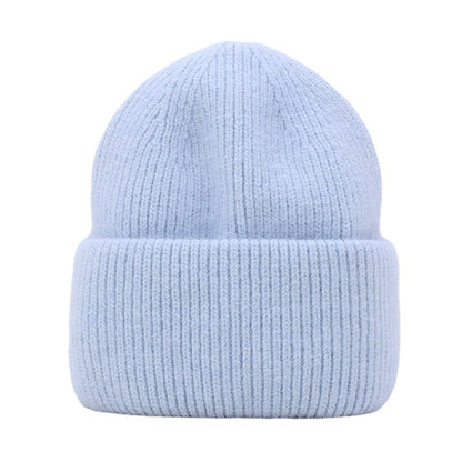 Women's & Men's Hat Warm Fashion Solid Color Korean Hats & Caps