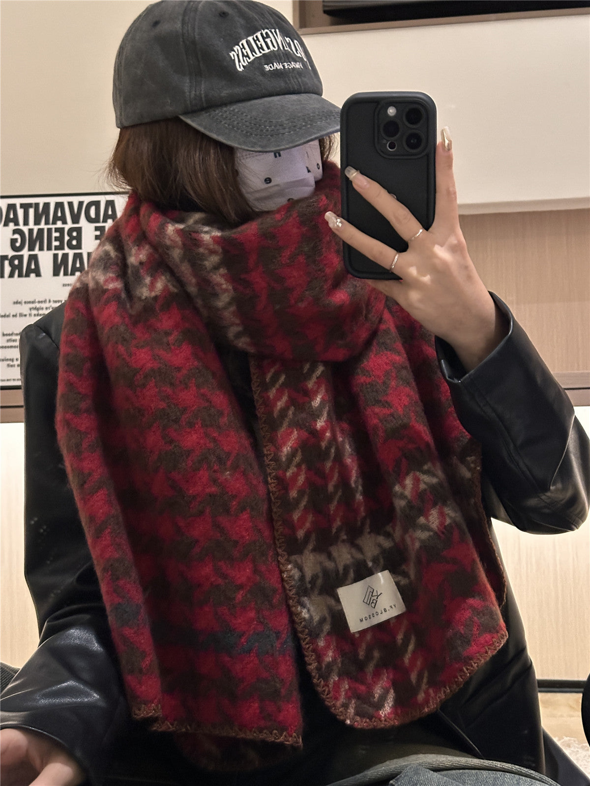 Winter Korean Warm Western Style Shawl Scarfs