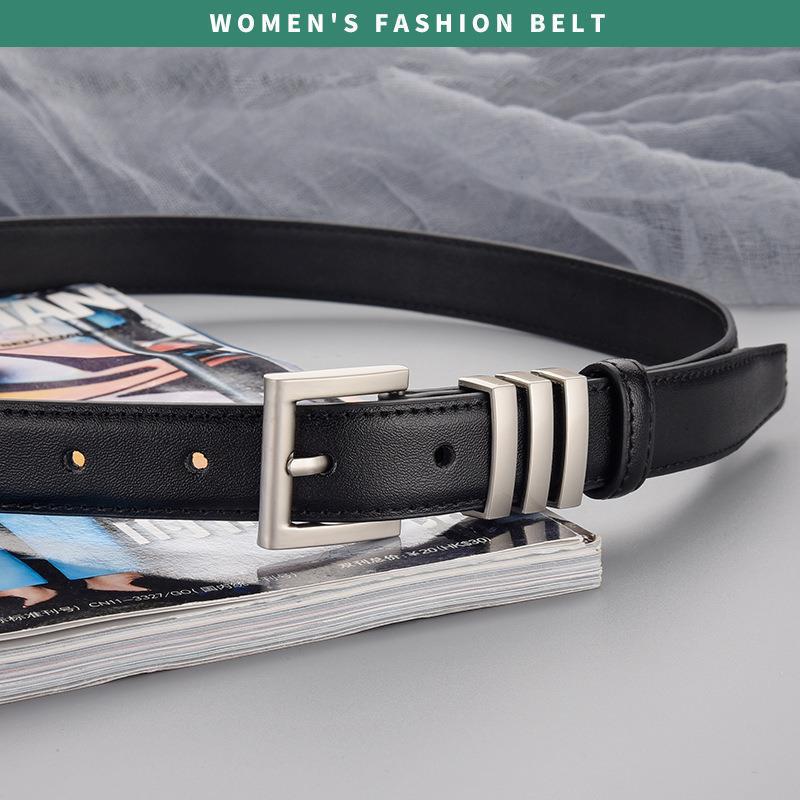 Women's Pin Buckle Clothing Simple Korean Style Fashion Business Belts