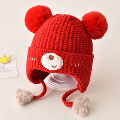 Hat Boys Woolen Winter Ear Protection Kids' Headwear