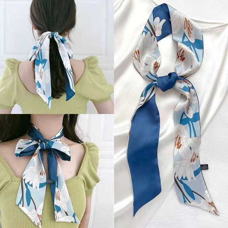 Hair Rope Bag Strap Ribbon Band Scarfs