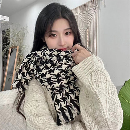 Women's & Men's Versatile Korean Style Stereo Design Warm Scarfs