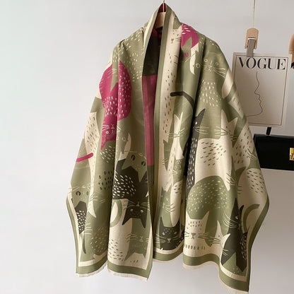 Warm Fashion Elegant Air-conditioned Room Shawl Scarfs