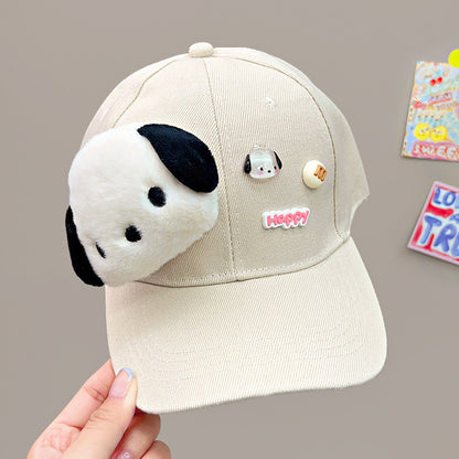 Women's Doll Peaked Sweet Baseball Fashionable Sun Kids' Headwear