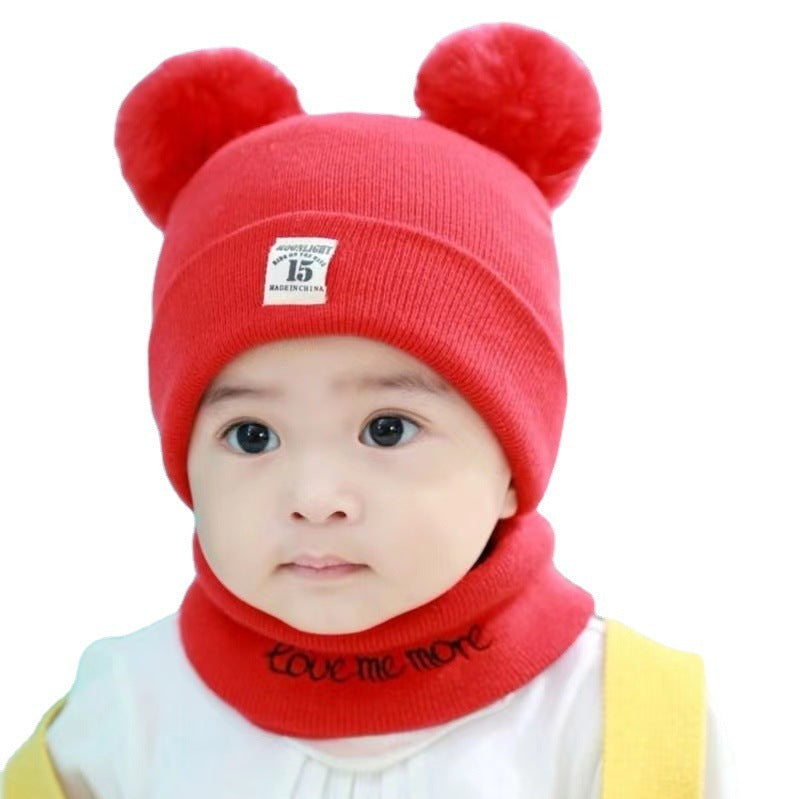 Children's Hat Unisex Winter Warm Wool Kids' Headwear