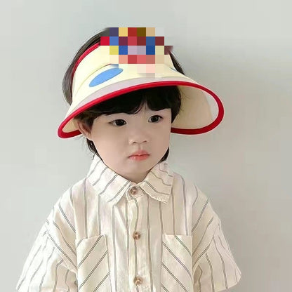 Children's Summer Hat Sun Protection Fashion Topless Kids' Headwear