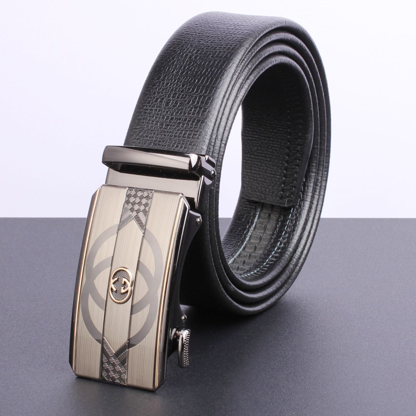 Men's High Quality Alloy Buckle Automatic Business Belts