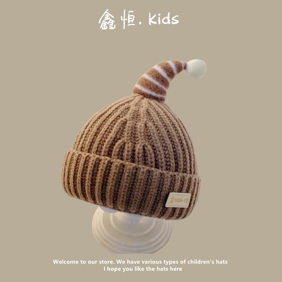 Women's & Men's Infant Woolen Korean Pullover Ear Protection Kids' Headwear