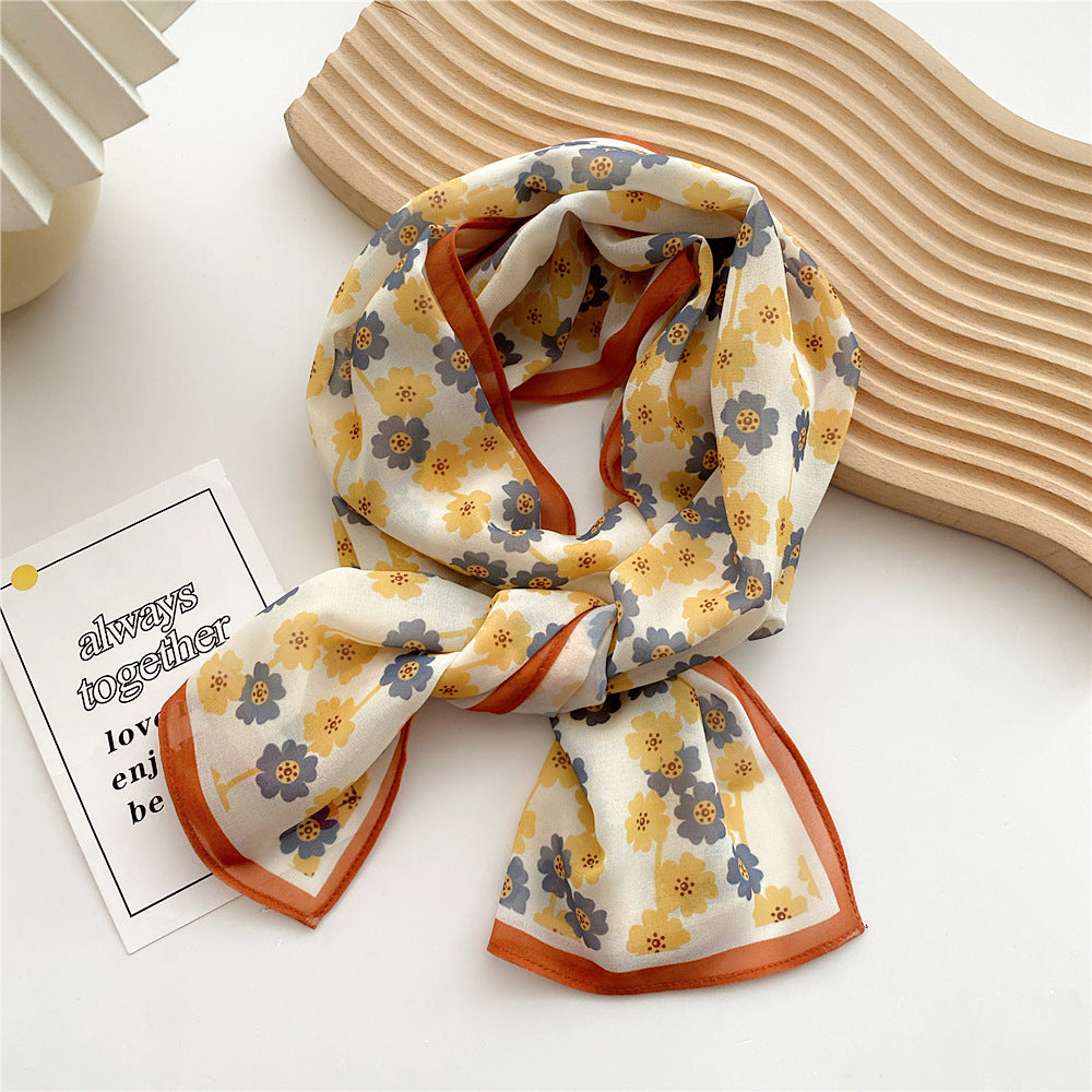 Women's Autumn Summer Versatile Fashionable Stylish Thin Decorative Scarfs