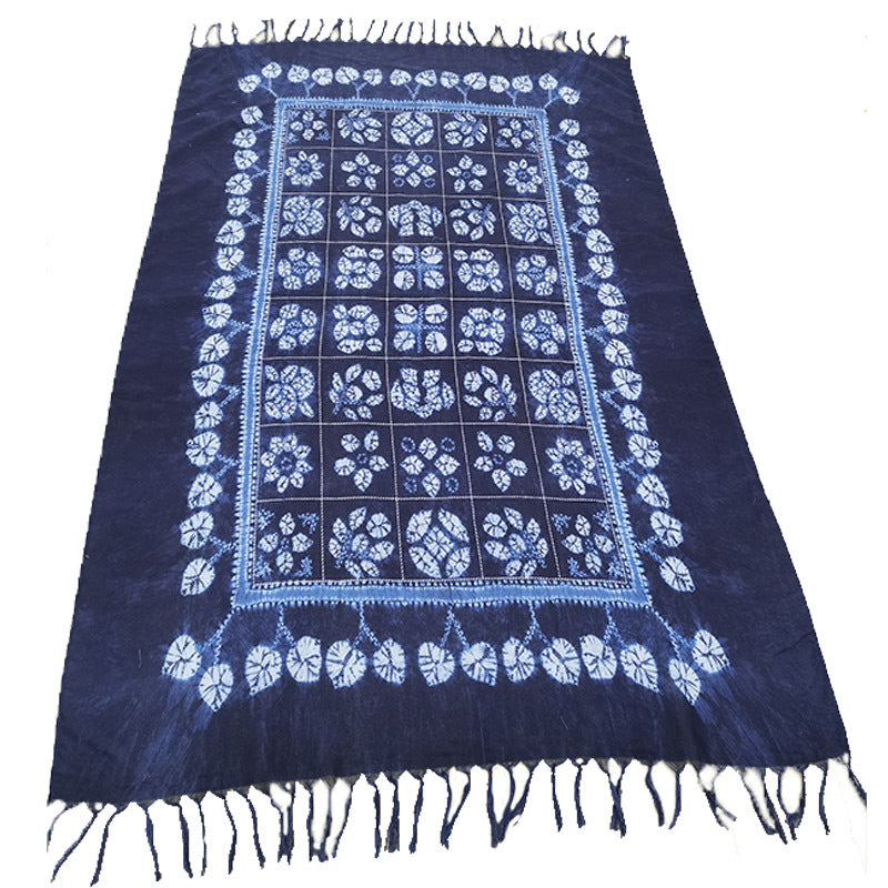 Style Yunnan Travel Printing Cotton Linen Scarfs