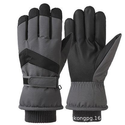 Windproof Outdoor Riding Plus Veet Mountaineering Gloves