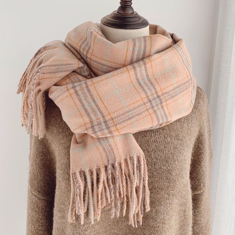 Artificial Cashmere Female Winter Korean Style Versatile Scarfs