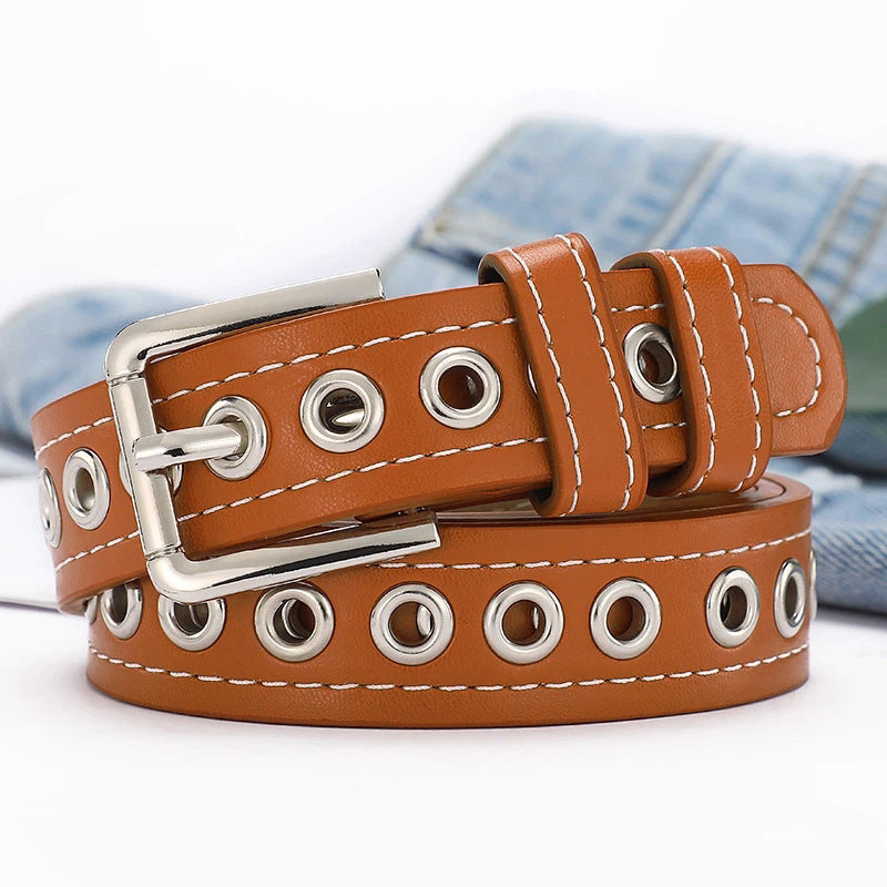 Men's Punk Air Eye Full Corns Fashion Belts