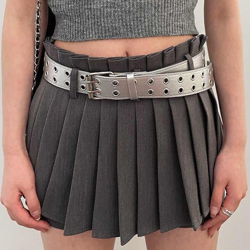 Hot Female Summer Porous Punk Millennium Belts